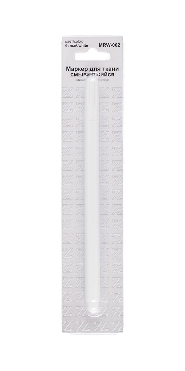 Маркер смывающийся белый, для ткани, Gamma MRW-002
