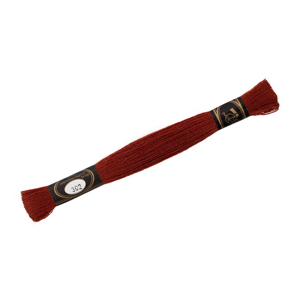 Мулине Радуга, цв.302 терракотовый, Россия, 8 мотков по 15 метров