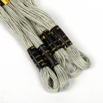 Мулине ПНК им.Кирова цв.6801 серый, 24 мотка по 8 метров