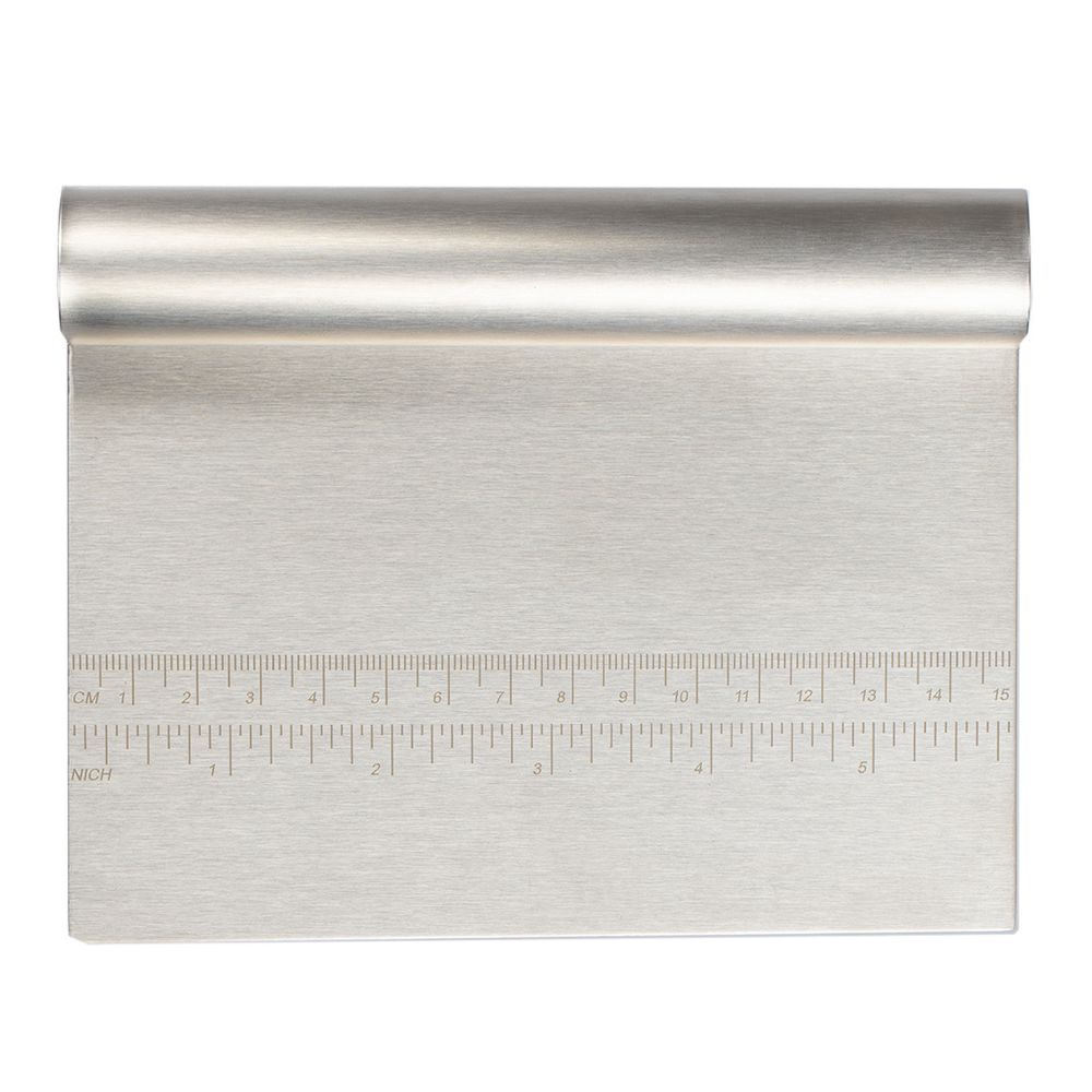 Кондитерский скребок металл 15х11,5 см, 1 шт, S-Chief SHF-0083