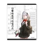 Тетрадь ученическая общая, A5+ 80 л. на скобе 65 г/м², белизна 100%, 5 шт, клетка в термоусадочной пленке, 000484 Одноклассницы, Светоч 80ТСК5_0_2_1