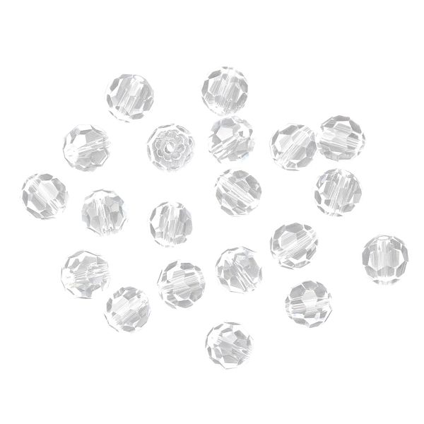 Бусины стекло ⌀8 мм, 20 шт, Astra&Craft, 802
