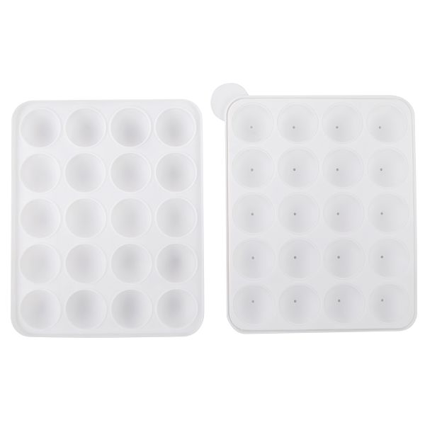 Форма силиконовая для пирожных 22х18х3.8 см, кейкпопсы, S-Chief SPC-0337