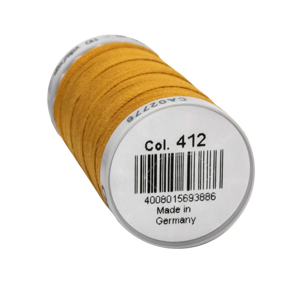 Нитки суперкрепкие Gutermann Extra Strong M782, 100м, 412 охра, 5 катушек