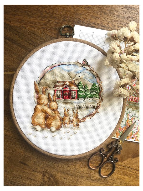 Набор для вышивания нитками Сделай своими руками, Новоселье, 15х15 см