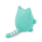 Набор для вязания игрушки Miadolla AMG-0143, Мятный котик, 10 см
