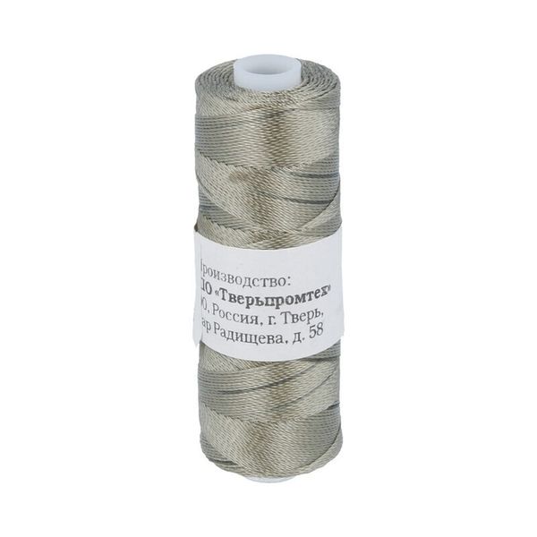 Нитки обувные капрон 7К, 200 м, 5 шт, 03 хаки