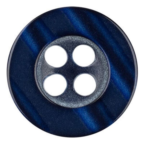Пуговицы 4 прокола блузочные 11 мм, 36 шт, 227 т.синий, Blitz DRN 0059