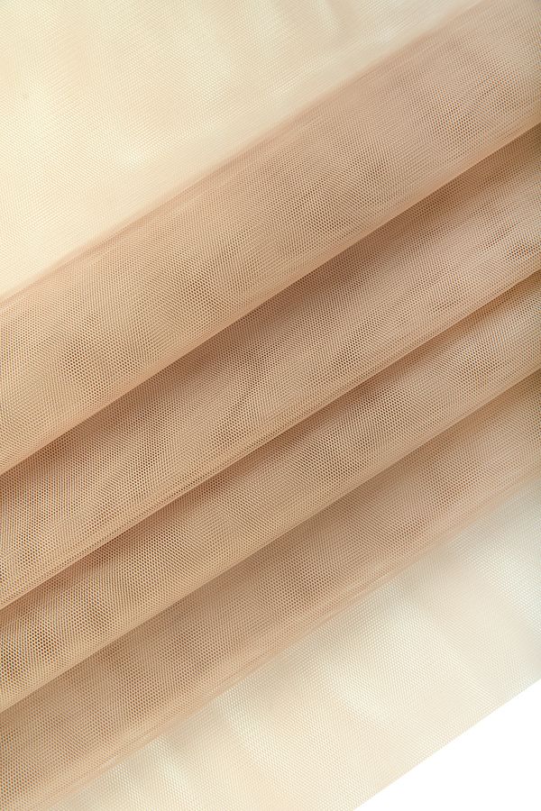 Сетка бельевая эластичная 40 г/м², 100х150 см, 103 гр.беж/телесный, Gamma FTS-SM