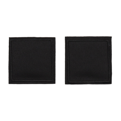 Термоаппликация 60*60 мм (black), LA430, 2 шт