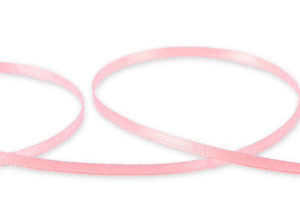 Лента атласная 2-сторонняя 3.0 мм / 91.4±2 метра, 066 розовый, Gamma AL-3P