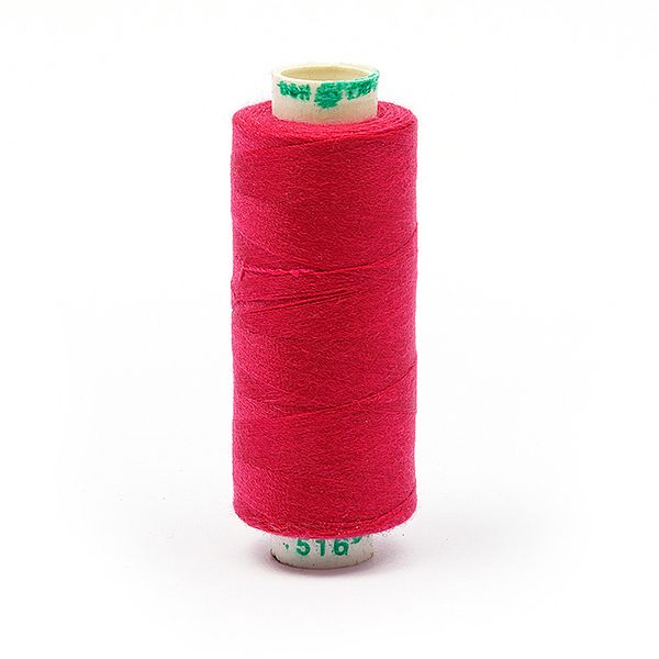 Нитки швейные бытовые Dor Tak 40/2, 366 м / 10 кат., 516 розовый