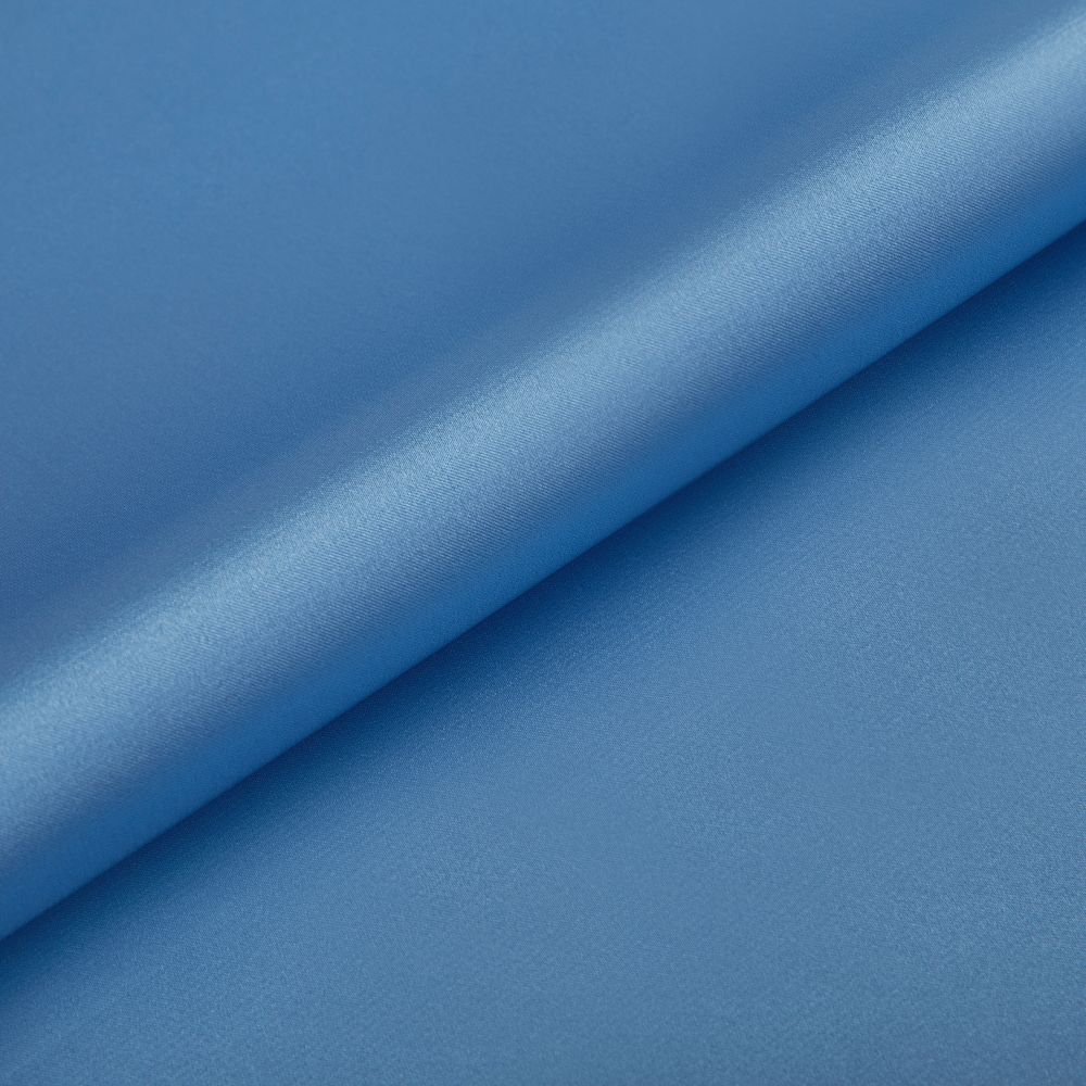 Ткань блузочная Poly satin 100 г/м², 45х45 см, 05 голубой, Gamma PSS-001