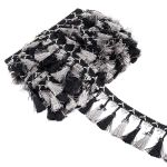 Бахрома отделочная 115.0 мм / 10 метров, с кистями, (115-230), 878