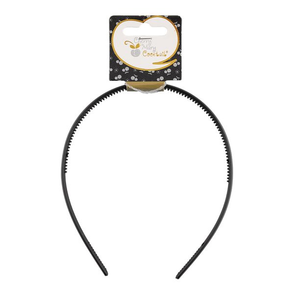 Ободок для волос V/O1006, 5 шт, №01 черный, Cherry Mary V/O1006