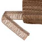Бахрома отделочная 35.0 мм / 16 метров, 107 бежевый, Gamma А-07