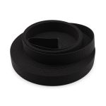 Стропа (ременная лента) 38 мм / 25 метров, толщ. 2.0 мм, [70.5 г/пог.м], 100% нейлон, черный