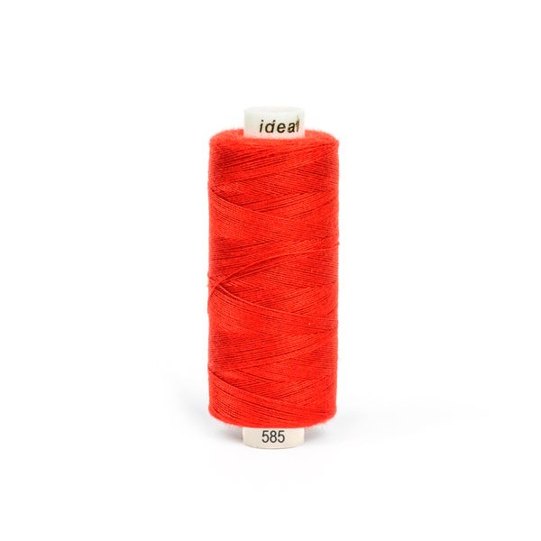 Нитки швейные бытовые Ideal 40/2, 366 м / 10 кат., 585 рыжий