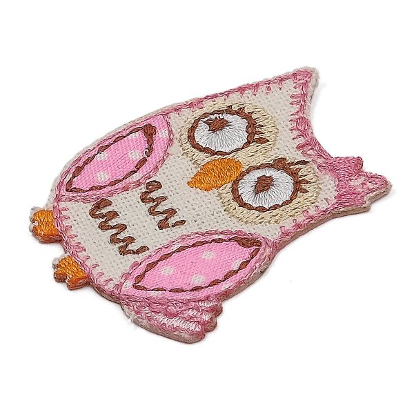 Термоаппликация Сова, 4.3х4.5см, Hobby&Pro