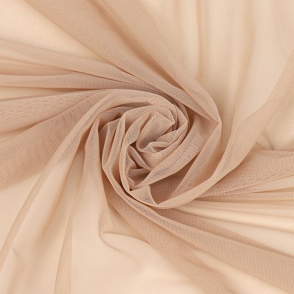 Сетка бельевая эластичная 80 г/м², шир.160 см / 3 метра, 168 серебристый пион /068.168.3/