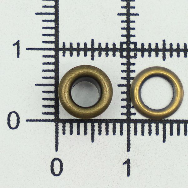 Люверсы металл ⌀_3.0 мм (внутр.), латунь, 100 шт, S090797, BIG