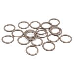 Кольца для бюстгальтера металл ⌀11.0 мм, 20 шт, C072 шиншилла, ГВ800