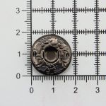 Кнопка пришивная металл ⌀19.0 мм, т.никель, 10 шт, КПР1