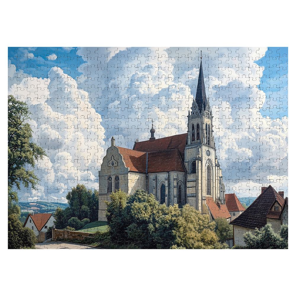 Пазл. Премиальная коллекция 500 элементов, TOP-PZL-500/06 Старый храм, Фрея