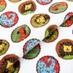 Плюш (ткань) Peppy Born to be wild, 440±5 г/м², 48х48 см, ringlet multi