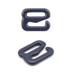 Крючки для бюстгальтера металл 8.0 мм, 20 шт, C147 темно-синий, ГВ1009