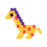 Набор для творчества Аквамозаика №02 Жирафик, 15х15х3.5 см, 1 шт, Hobbius AQB-01