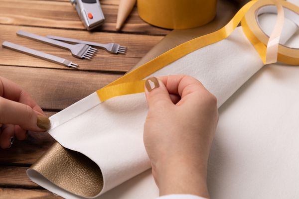 Лента трансфер для кожи двухсторонний клеевой 48 мм / 25 метров, белый, Gamma