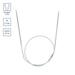 Спицы круговые металл ⌀2,0 мм, 40 см, с металлической леской, Gamma MKS