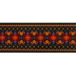 Лента (тесьма) жаккардовая 70.0 мм / 10±0.5 метров, 4, Gamma TRJ-118YP