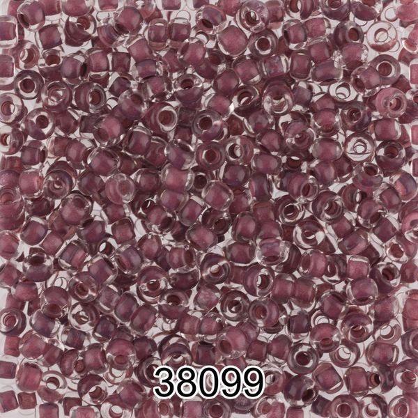 Бисер Preciosa 10/0 (2.3 мм), 500 г, 38099 (Ф505) брусничный