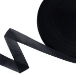 Тесьма (лента) окантовочная 22 мм / 100 метров, 156 т.серый, Gamma 022 О ЦВ