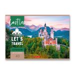 Альбом для рисования 100 г/м², A4 29х20.5 см, 10 шт, на скобе 40 л, 40АЛСК4_000232 Замки, Светоч