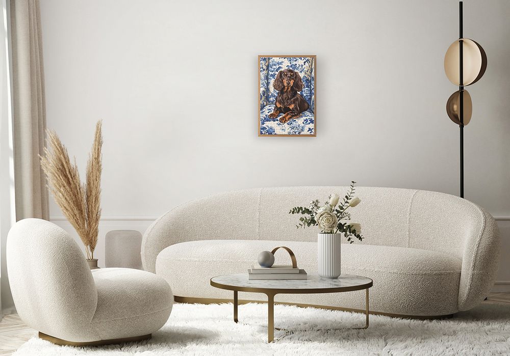 Пазл 500 элементов, PZL-500/95 Длинношерстная такса, Фрея