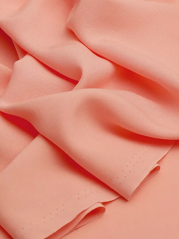 Штапель 110 г/м², 145 см / 2 метра, TBY-Vi-30-38.2, цв.38 розовый