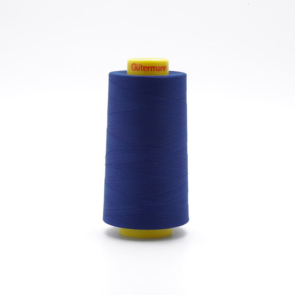 Нитка особо тонкая Gutermann Mara №150 (150/2), 5000 м, 713961, цв. 232 кобальт, 1 катушка