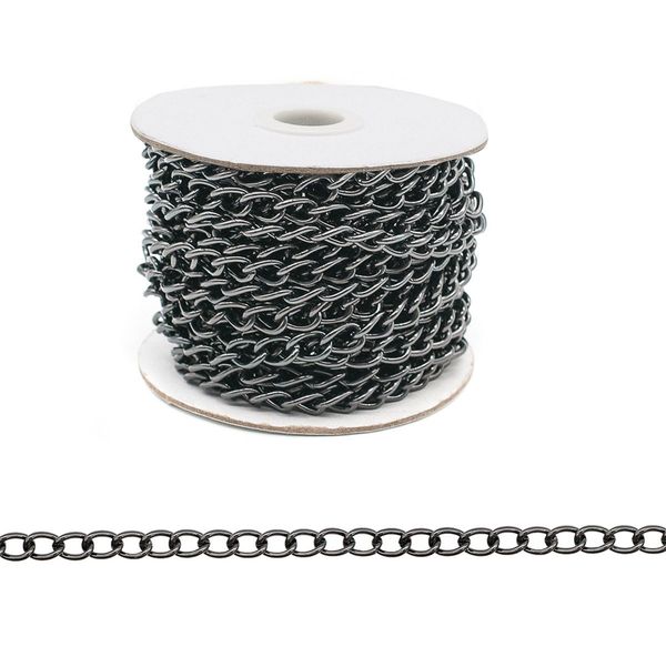 Цепь стальная 10,7х7,1х10м (черный никель), Y1611