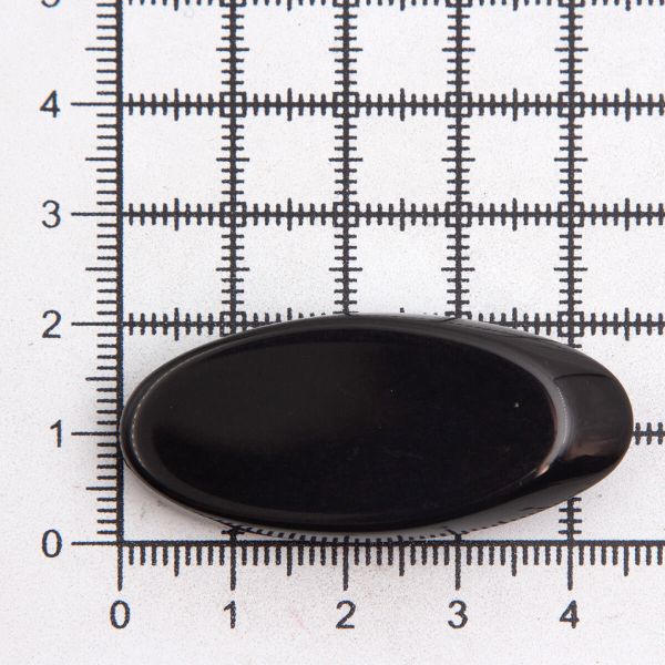 Пуговицы на ножке 72L (46мм), пластик, 3.01-416-46 черный, 20 шт
