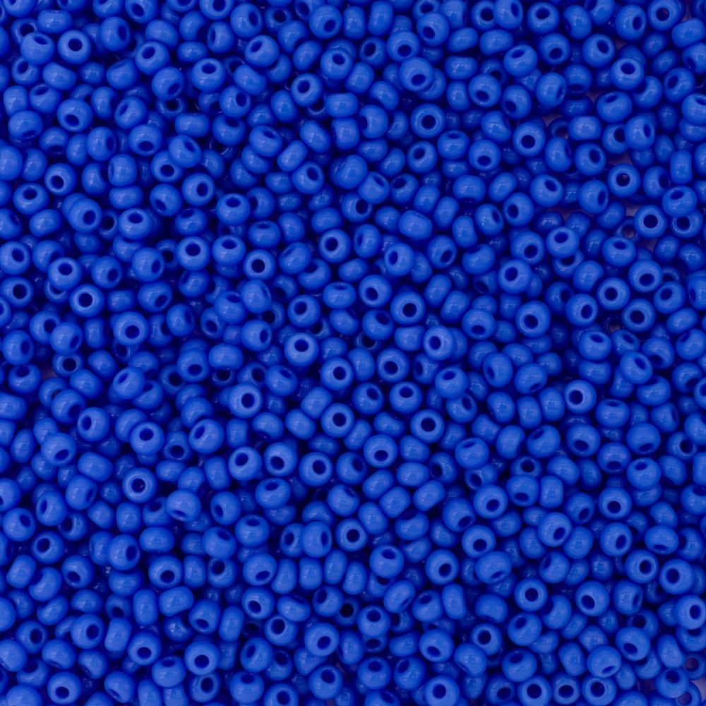 Бисер Preciosa 10/0 (2.3 мм), 500 г, непрозрачный, круг.отв., (33040) 311-19001-10/0