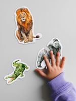 Пазлы для малышей Животные Африки 18 элемент, Фрея PZL-BК-011