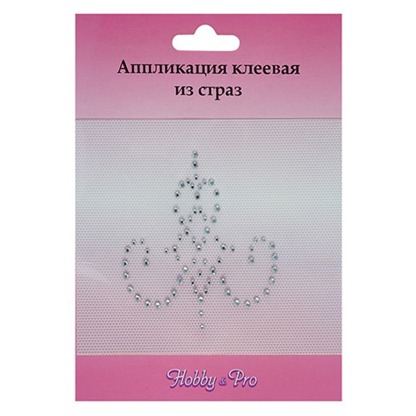 Аппликация из страз 