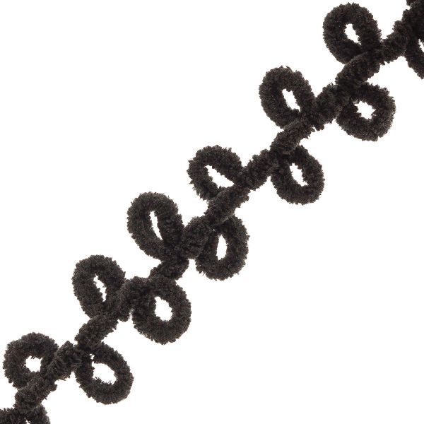 Пряжа Alize (Ализе) Puffy Fine / уп.5 мот. по 100 г, 14м, 1060 черно-серый