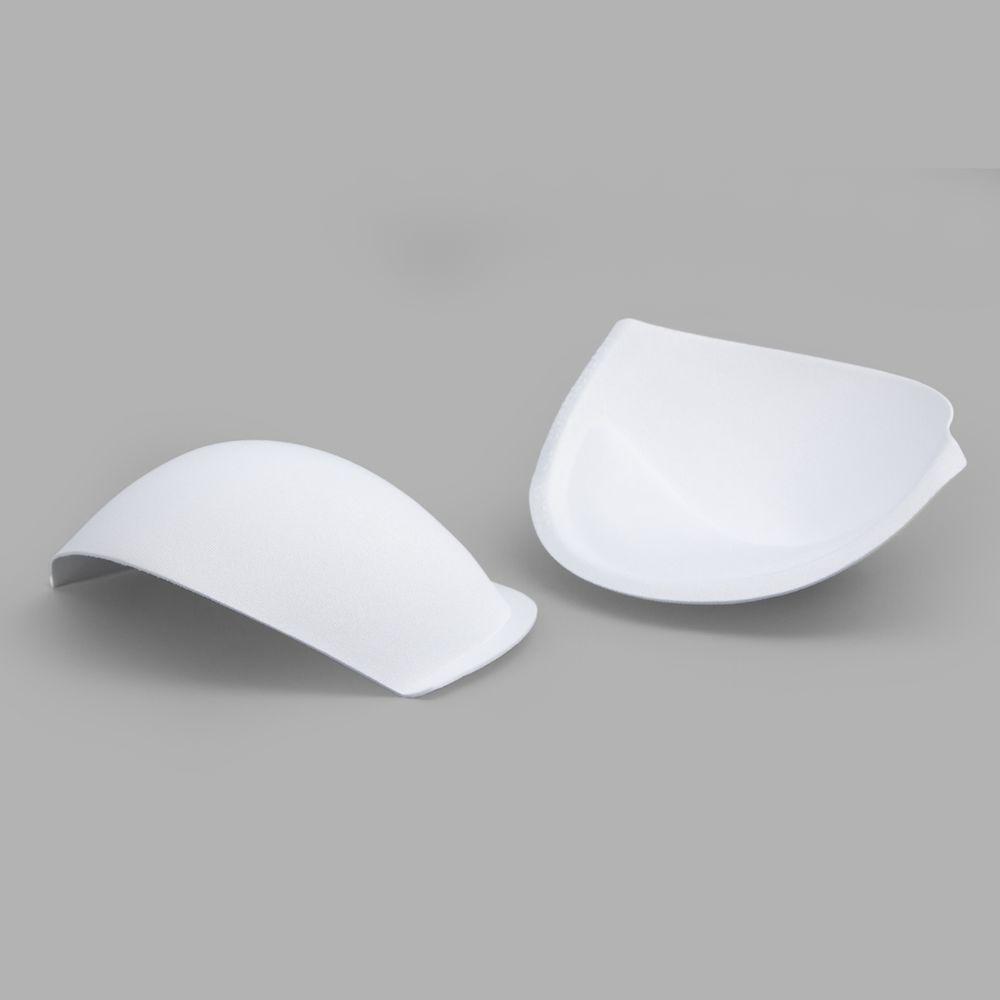 Бельевые чашечки для бюстгальтера без уступа с наполнением и эфф. pushup, р.40(10пар) (Белый), 3514