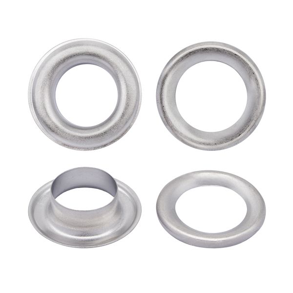 Люверсы металл ⌀11 мм, цв. серебро BIG, 11-5221/22, 100 шт, BIG