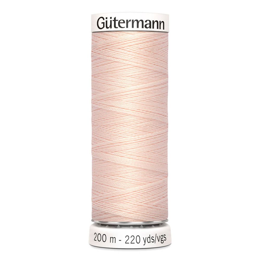 Нитки универсальные Gutermann Sew-all, 200м, 210 нежная нуга