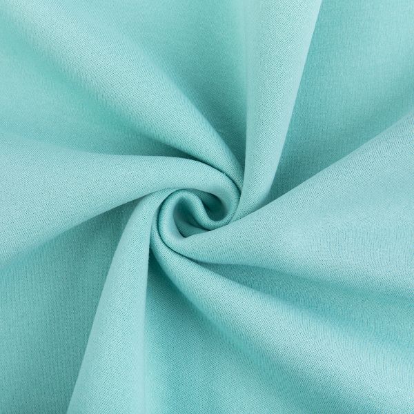 Футер 2-нитка с начесом 275 г/м², 150х180±5 см, бирюзовый/turquoise, Gamma DBKTN